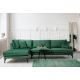 ATELIER DEL SOFA Ugaona garnitura Papira CHL+3R, leva, zelena - 560ARE1171