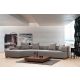 ATELIER DEL SOFA Ugaona garnitura Gondol 1 CHL-3R, siva - 560ARE1201