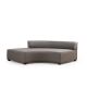 ATELIER DEL SOFA Ugaona garnitura Gondol-1, siva - 560ARE1202