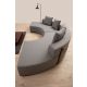 ATELIER DEL SOFA Ugaona sofa Gondol-2, siva - 560ARE1203