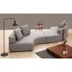 ATELIER DEL SOFA Modularna ugaona garnitura Gondol 5 CHL-SAĞ-CHL-SAĞ, siva - 560ARE1207