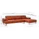 ATELIER DEL SOFA Ugaona garnitura Mustang Small, desna, narandžasta - 560ARE1214