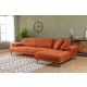 ATELIER DEL SOFA Ugaona garnitura Mustang Small, desna, narandžasta - 560ARE1214
