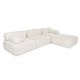 ATELIER DEL SOFA Ugaona garnitura Doblo, krem - 560ARE1235