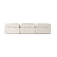ATELIER DEL SOFA Ugaona garnitura Doblo, krem - 560ARE1235