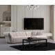 ATELIER DEL SOFA Ugaona garnitura Boxer, desna, bela - 560ARE1238