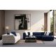 ATELIER DEL SOFA Ugaona garnitura Boston, desna, tamnoplava - 560ARE1241