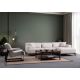 ATELIER DEL SOFA Modularna ugaona garnitura Jaguar  L2-Chl, bela - 560ARE1244