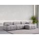 ATELIER DEL SOFA Modularna ugaona garnitura Petite 3, svetlosiva - 560ARE1259
