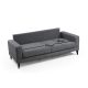 ATELIER DEL SOFA Trosed Nordic, tamnosiva - 560ARE1307
