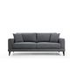 ATELIER DEL SOFA Trosed Nordic, tamnosiva - 560ARE1307