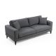 ATELIER DEL SOFA Trosed Nordic, tamnosiva - 560ARE1307