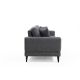 ATELIER DEL SOFA Trosed Nordic, tamnosiva - 560ARE1307