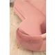 ATELIER DEL SOFA Trosed Eses Right, pink - 560ARE1351