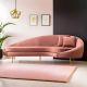 ATELIER DEL SOFA Trosed Eses Right, pink - 560ARE1351