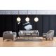 ATELIER DEL SOFA Trosed Belissimo, siva - 560ARE1360