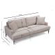 ATELIER DEL SOFA Dvosed Papira, bež - 560ARE1363