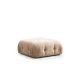 ATELIER DEL SOFA Tabure Bubble Pouffe, krem - EP2802620