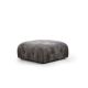 ATELIER DEL SOFA Tabure Bubble Pouffe, siva - EP2802623