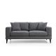 ATELIER DEL SOFA Dvosed Nordic, tamnosiva - 560ARE1504