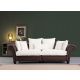 ATELIER DEL SOFA Trosed Lawrence Lounge, braon/bela - 560ARE1561