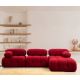 ATELIER DEL SOFA Modularna ugaona garnitura Bubble, crvena - 560ARE1615