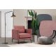 ATELIER DEL SOFA Fotelja Sino, roze - 560ARE1706