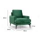 ATELIER DEL SOFA Fotelja Papira Armchair, zelena - 560ARE1709