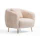 ATELIER DEL SOFA Fotelja Istiridye, bež - 560ARE1730