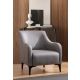 ATELIER DEL SOFA Fotelja Belissimo, siva - 560ARE1742