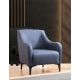 ATELIER DEL SOFA Fotelja Belissimo, plava - 560ARE1743
