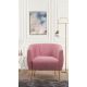 ATELIER DEL SOFA Fotelja Istiridye, roze - 560ARE1745