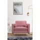 ATELIER DEL SOFA Fotelja Rome, roze - 560ARE1746
