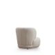 ATELIER DEL SOFA Fotelja Livorno, bela - 560ARE1747