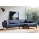 ATELIER DEL SOFA Ugaona garnitura Belissimo, desna, plava - 560ARE1806