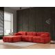 ATELIER DEL SOFA Ugaona garnitura Doblo Pouffe, crvena - 560ARE1823