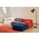 ATELIER DEL SOFA Ugaona garnitura Doblo Pouffe - 560ARE1825