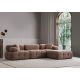 ATELIER DEL SOFA Ugaona garnitura Doblo, kapućino - 560ARE1837