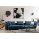 ATELIER DEL SOFA Ugaona garnitura Maya 1, plava - 560ARE1878