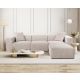 ATELIER DEL SOFA Ugaona garnitura Lora, krem - 560ARE1894