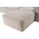 ATELIER DEL SOFA Ugaona garnitura Lora, krem - 560ARE1894
