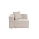 ATELIER DEL SOFA Ugaona sofa Lora L1, bež - 560ARE1922