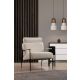 ATELIER DEL SOFA Fotelja Toscana, bela - 560ARE2114