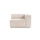 ATELIER DEL SOFA Ugaona fotelja Lora 1R, svetlo braon - 560ARE2115
