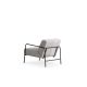 ATELIER DEL SOFA Fotelja Eti Bergere, siva - 560ARE2124