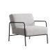 ATELIER DEL SOFA Fotelja Eti Bergere, siva - 560ARE2124