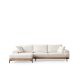 ATELIER DEL SOFA Ugaona garnitura Eti Oak, leva, bela - 560ARE2127