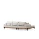 ATELIER DEL SOFA Ugaona garnitura Eti Oak, leva, bela - 560ARE2127