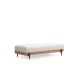 ATELIER DEL SOFA Tabure Eti Oak Pouffe, bela - EP2801968