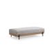 ATELIER DEL SOFA Tabure Eti Oak Pouffe, siva - EP2802659
